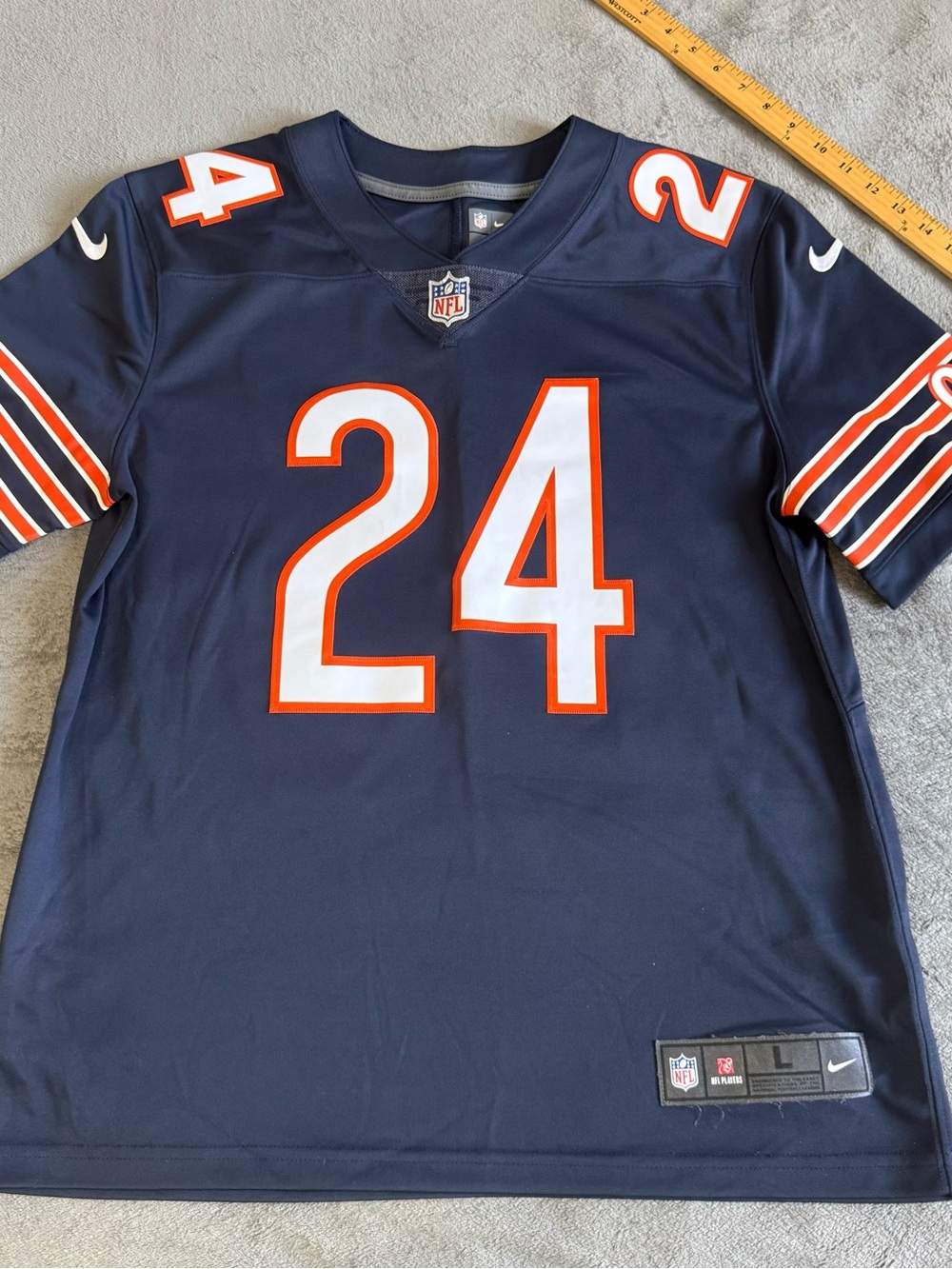 Nike NFL Jersey Football Chicago Bears Jordan Howard Dri-Fit Navy Large